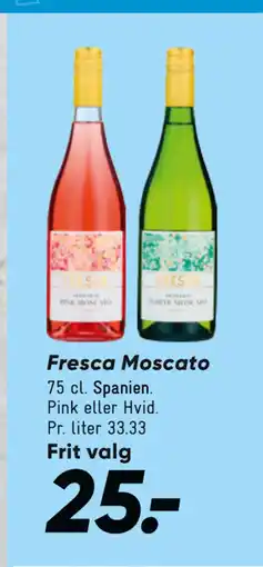 Bilka Fresca Moscato tilbud