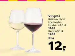Kvickly Vinglas tilbud