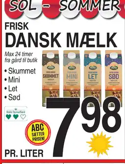 ABC Lavpris DANSK MÆLK tilbud