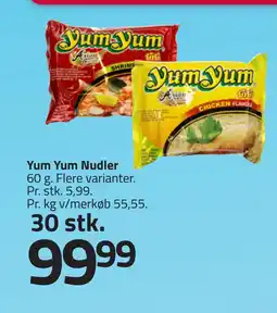 Fleggaard Yum Yum Nudler tilbud
