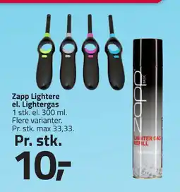 Zapp Lightere el. Lightergas