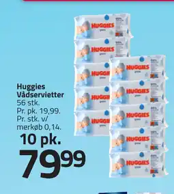 Fleggaard Huggies Vådservietter tilbud