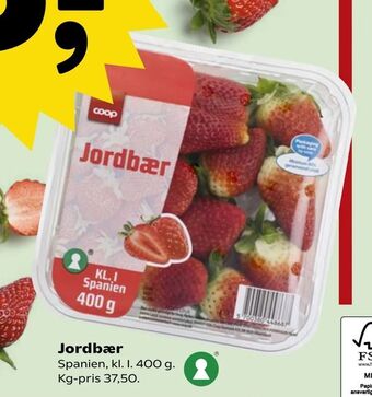 SuperBrugsen Jordbær tilbud