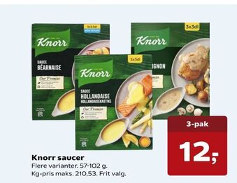 Knorr saucer