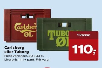 SuperBrugsen Carlsberg eller Tuborg tilbud