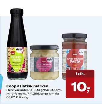 SuperBrugsen Coop asiatisk marked tilbud