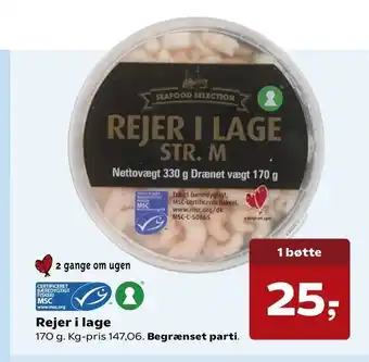 SuperBrugsen Rejer i lage tilbud