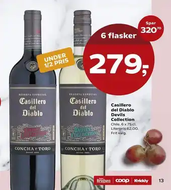 SuperBrugsen Casillero del Diablo Devils Collection tilbud