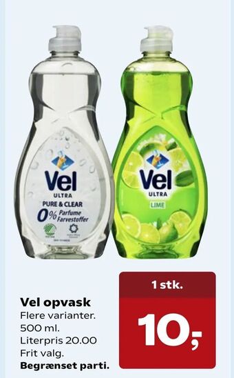 SuperBrugsen Vel opvask tilbud