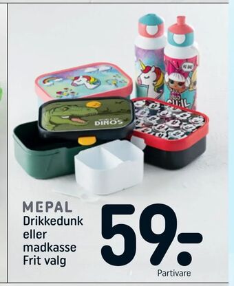 REMA 1000 Drikkedunk eller madkasse tilbud