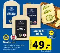 Lidl Danbo ost tilbud