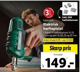 Lidl Elektrisk hæftepistol tilbud