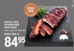 MENY Spareribs tilbud