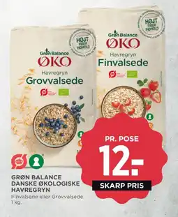 MENY Finvalsede Havregryn tilbud
