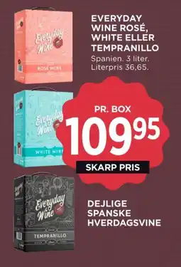 MENY Spansk Hvidvin tilbud