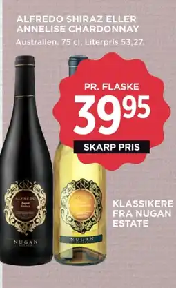 MENY Australsk Hvidvin tilbud