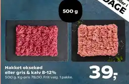 SuperBrugsen Hakket kalv og grisekød 8-12% tilbud