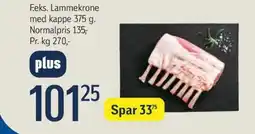 Føtex Lammekrone tilbud