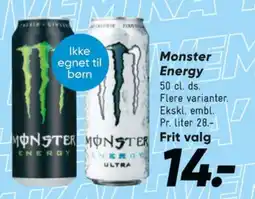 Bilka Energidrik tilbud