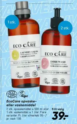 Bilka Vaskemiddel-flydende tilbud