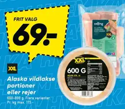 Bilka Lakseportioner tilbud