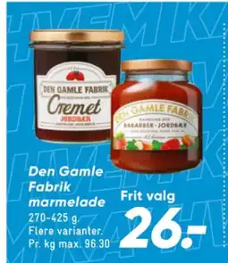 Bilka Rabarber Jordbærmarmelade tilbud