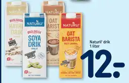 REMA 1000 Naturli' drik 1 liter tilbud