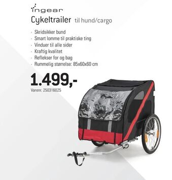Thansen Cykeltrailer tilbud