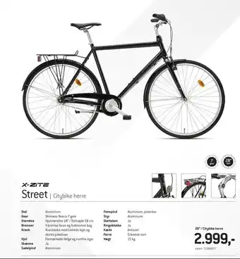 Thansen Street Citybike herre tilbud