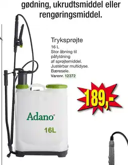 Harald Nyborg Tryksprøjte tilbud