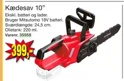 Harald Nyborg Kædesav 10” tilbud