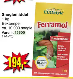 Harald Nyborg Sneglemiddel tilbud