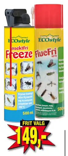 Harald Nyborg FlueFri Spray tilbud