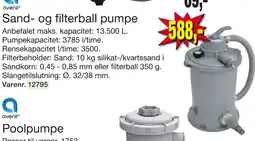 Harald Nyborg Sand- og filterball pumpe tilbud