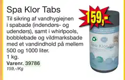 Harald Nyborg Spa Klor Tabs tilbud