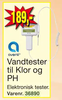 Harald Nyborg Vandtester til Klor og PH tilbud