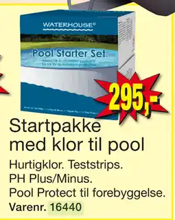 Harald Nyborg Startpakke med klor til pool tilbud