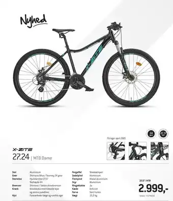 Thansen 27.24 MTB Dame tilbud