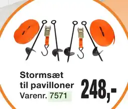 Harald Nyborg Stormsæt til pavilloner tilbud
