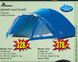 Harald Nyborg Iglotelt med fortelt tilbud