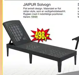 Harald Nyborg JAIPUR Solvogn tilbud