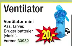 Harald Nyborg Ventilator mini tilbud