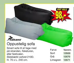Harald Nyborg Oppustelig sofa tilbud