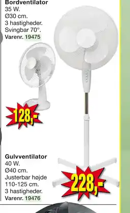 Harald Nyborg Gulvventilator tilbud