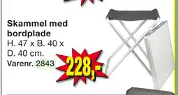 Harald Nyborg Skammel med bordplade tilbud