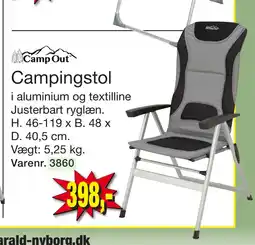 Harald Nyborg Campingstol tilbud