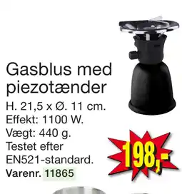 Harald Nyborg Gasblus med piezotænder tilbud