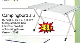 Harald Nyborg Campingbord alu tilbud