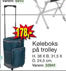 Harald Nyborg Køleboks på trolley tilbud