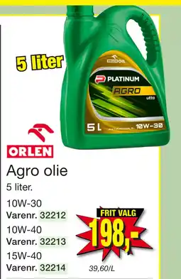 Harald Nyborg Agro olie tilbud